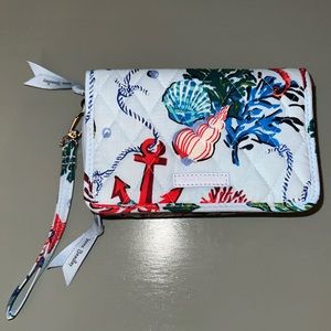Vera Bradley Anchors Aweigh Wristlet/Crossbody